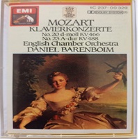 HMV : Barenboim - Mozart Concertos 20 & 23
